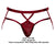 Male Power 394-289 Lucifer Strappy Jock Color Burgundy