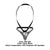 Male Power 404-282 S-naked Shoulder Sling Harness Thong Color Silver-Black