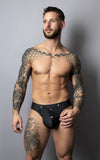 Male Power 410-298 Oh Snap Snap off Thong Color Black