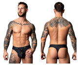 Male Power 410-298 Oh Snap Snap off Thong Color Black
