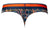 Male Power 412-299 Soo Cumfy Thong Color Navy-Orange