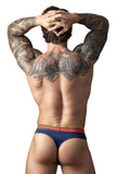 Male Power 412-299 Soo Cumfy Thongs Color Navy