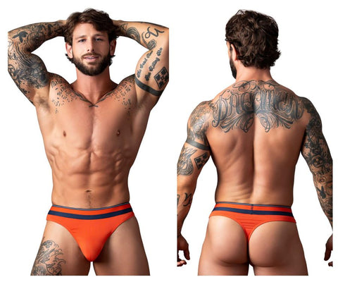 Male Power 412-299 Soo Cumfy Thongs Color Orange