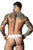 Male Power 412-299 Soo Cumfy Thong Color White-Black