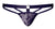 Male Power 416-291 Love Star Thong with Ring Color Purple