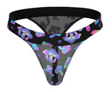 Male Power 433-294 Hazy Dayz Micro Thong Color Mushrooms