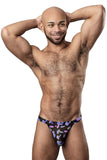 Male Power 433-294 Hazy Dayz Micro Thong Color Mushrooms