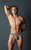 Male Power 439-295 Go Wild Thong with 2 Rings Color Multi Animal