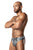 Male Power 440-286 Dirty Denim Thong Color Denim Print