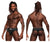 Male Power 442-275 Modal Rib Bong Thong Color Black