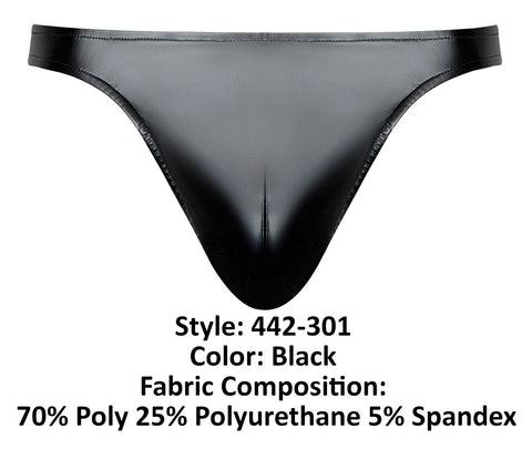Male Power 442-301 Liquid Onyx 2.0 Bong Thong Color Black