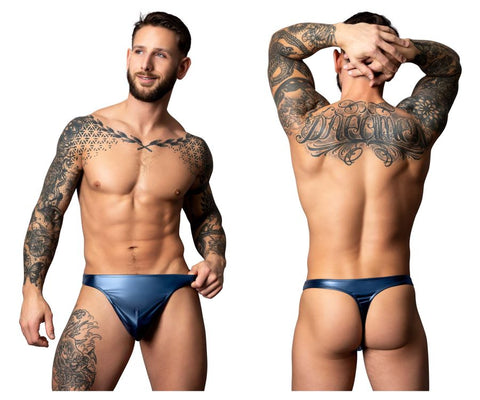 Male Power 442-301 Liquid Onyx 2.0 Bong Thong Color Blue