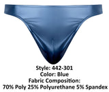 Male Power 442-301 Liquid Onyx 2.0 Bong Thong Color Blue