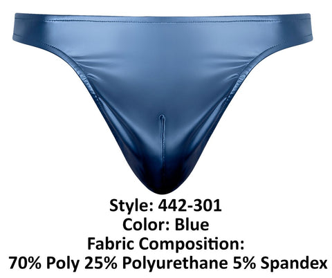 Male Power 442-301 Liquid Onyx 2.0 Bong Thong Color Blue