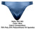 Male Power 442-301 Liquid Onyx 2.0 Bong Thong Color Blue