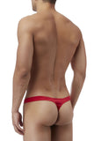 Male Power 442076 Satin Lycra Bong Thong Color Red