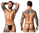 Male Power 450-301 Liquid Onyx 2.0 G-String Color Black