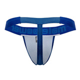 Male Power 454-269 Sexagon Micro V Thong Color Royal