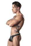 Male Power 461-290 Marble Mesh Mini Thong Color Black