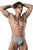 Male Power 461-290 Marble Mesh Mini Thong Color Light Blue