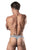 Male Power 461-290 Marble Mesh Mini Thong Color Light Blue