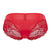 Male Power 492-280 Sassy Lace Bikini Solid Pouch Color Red