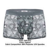 Male Power SMS-011 Sheer Prints Seamless Short Color Optical