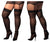 Mapale 1094X Mesh Thigh Highs Color Black