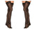 Mapale 1094 Mesh Thigh Highs Color Black