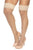 Mapale 1101 Mesh Thigh Highs Color Nude