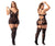 Mapale 1104X Fishnet Bodystocking Color Black