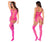 Mapale 1105 Fishnet Bodystocking Color Neon Pink