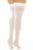 Mapale 1109 Sheer Thigh High Stockings Color White