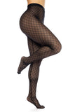 Mapale 1111 Diamond Mesh Pantyhose Color Black