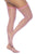 Mapale 1129 Fishnet Ruffle Tigh High Stocking Color Bubblegum Pink