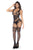 Mapale 1132 Fishnet Bodystocking Color Black-Rhinestone