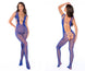 Mapale 1141 Fishnet Bodystocking Color Blue
