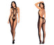 Mapale 1156 Cutout Fishnet Boystocking Color Black