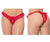 Mapale 119 Lace Peek-A-Boo Panty Color Red