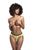 Mapale 120 Lace Panty Color Hot Green
