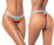 Mapale 123C Rainbow Thong Color Only Color