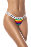 Mapale 123C Rainbow Thong Color Only Color