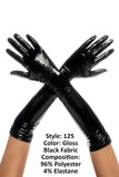 Mapale 125 Cruella High Gloves Color Gloss Black