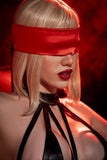 Mapale 128 Eye-Hand Tie Color Black-Red