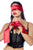 Mapale 128 Eye-Hand Tie Color Black-Red