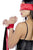 Mapale 128 Eye-Hand Tie Color Black-Red