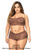 Mapale 206X Panty and Top Lace Set Color Cocoa