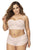 Mapale 206X Panty and Top Lace Set Color Ivory