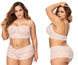 Mapale 206X Panty and Top Lace Set Color Ivory