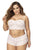 Mapale 206X Panty and Top Lace Set Color White